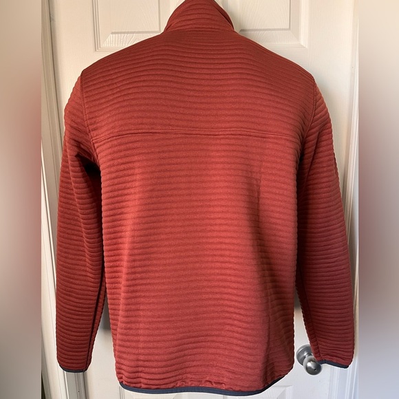 Mens LL Bean Airlight Knit Pullover Sweater Snap Button Medium - Picture 5 of 11
